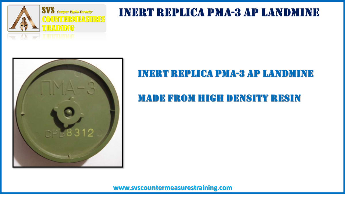 PMA-2 Yugo AP Mine Cutaway - Inert Replica - Inert Products LLC