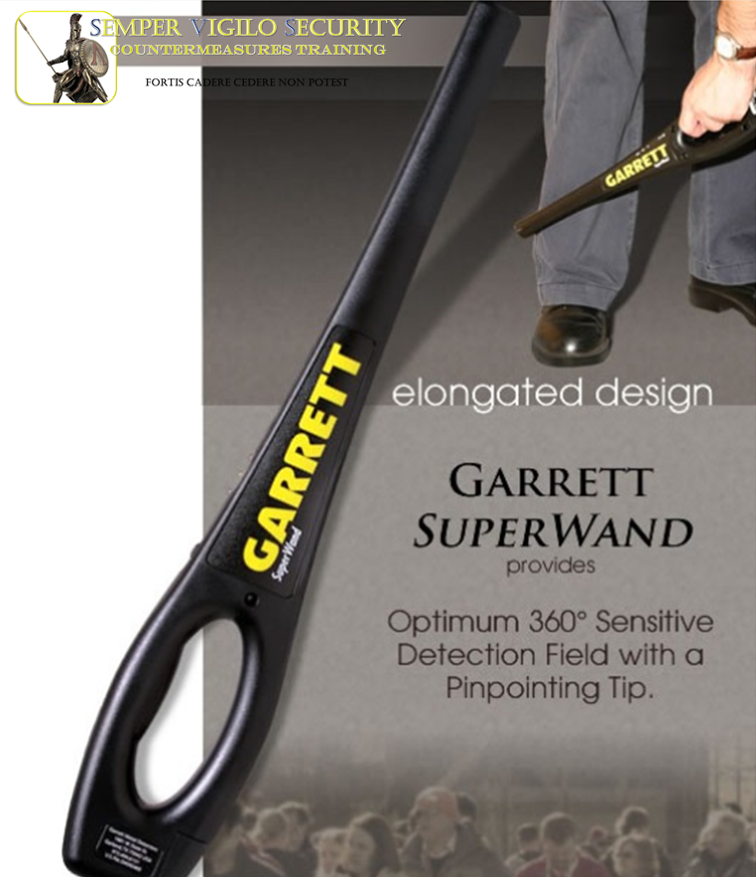 Detector de Metales Garrett SuperWand