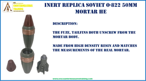 Inert Replica 0-822 Soviet 50mm Mortar