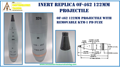 Replica 122mm Projectile OF-462 Deluxe