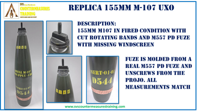 Replica M107 155MM UXO