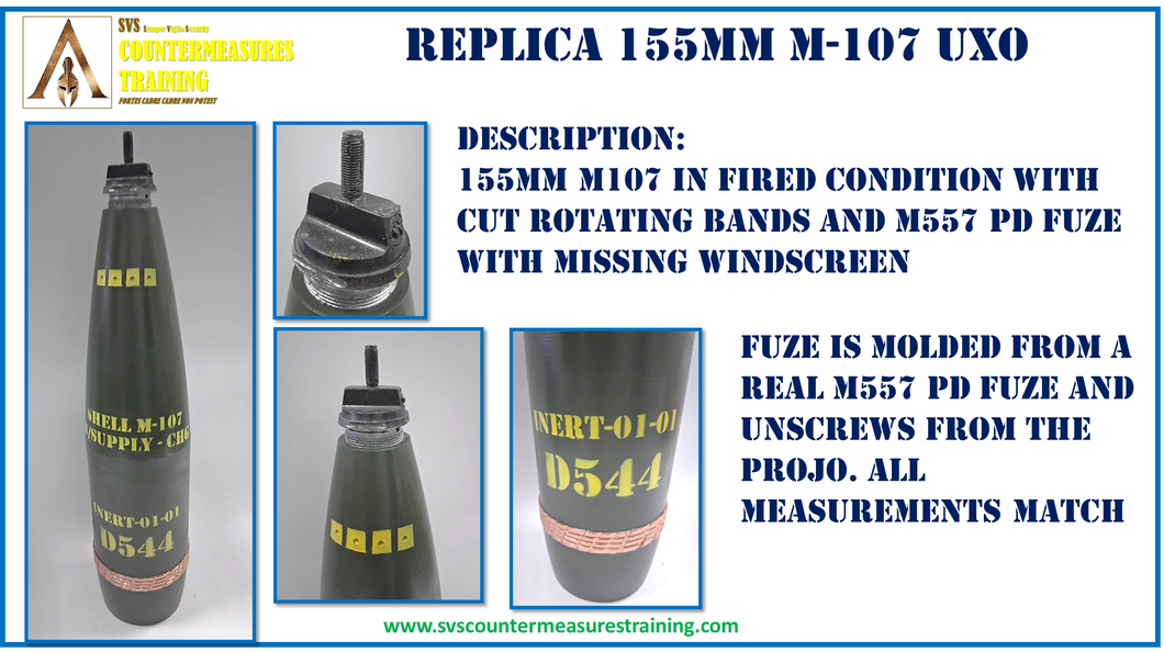 Replica M107 155MM UXO