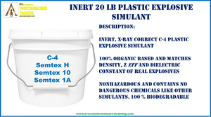 Inert 20 lb C-4 Simulant X-ray Correct