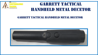 GARRETT TACTICAL HANDHELD METAL DETECTION