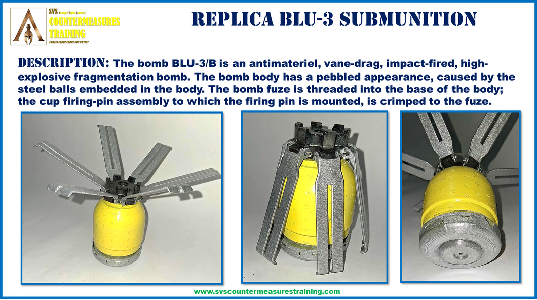 Replica BLU-3 Submunition