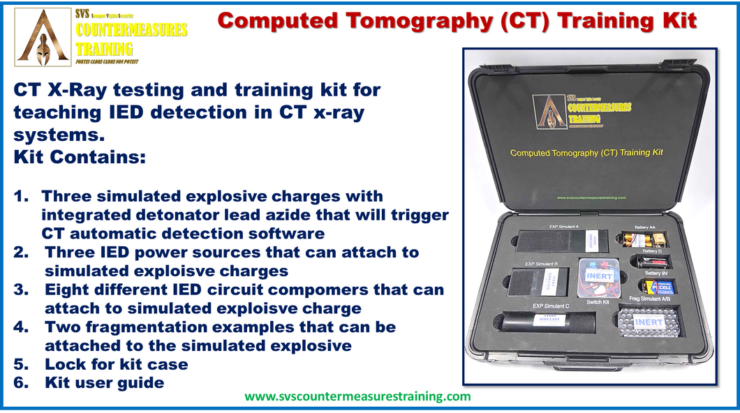 Aviation CT X-Ray Testing and Training kit