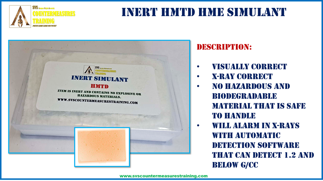 Inert HMTD HME Simulant