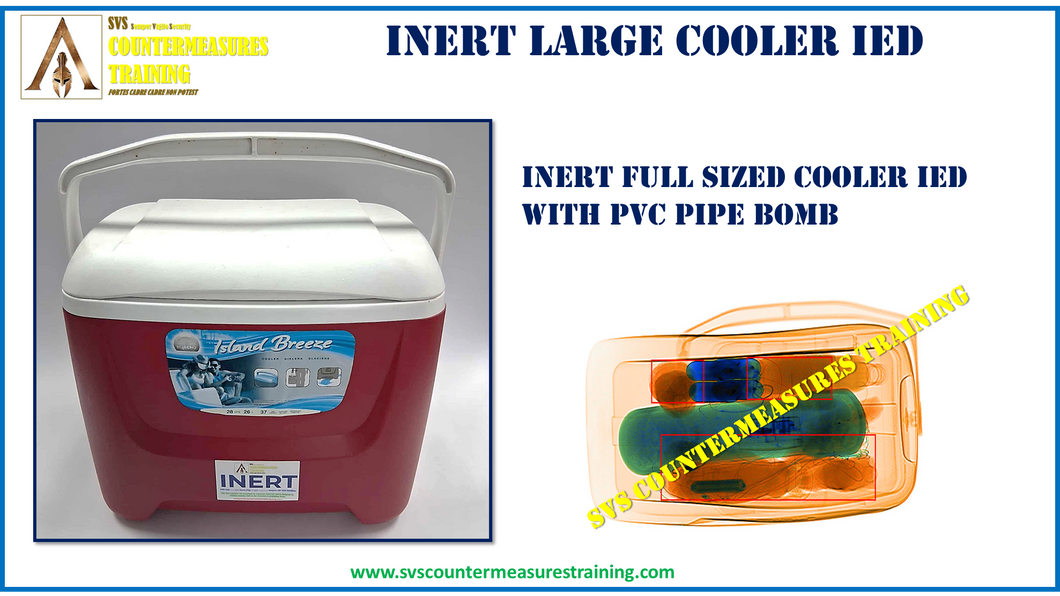Inert Large Cooler IED