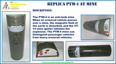 Replica PTM-4 AT Landmine AP