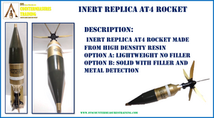 Inert Replica AT4 Rocket