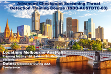 Advanced Checkpoint Screening Training Course (Melbourne Australia)