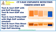 Aviation CT X-Ray Automatic Detection Verification Testing Kit