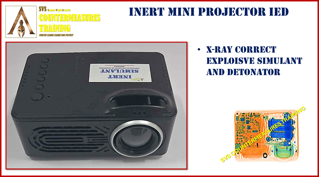 Inert mini projector IED