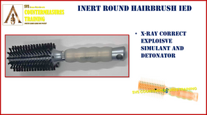 Inert Hairbrush IED round