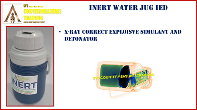 Inert Water Jug/Cooler IED