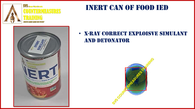 Inert Can of Food IED