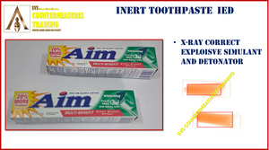 Inert Toothpaste IED