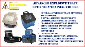 Advanced Explosive Trace Detection (ETD) Training Course