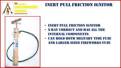 Inert Pull Friction Ignitor