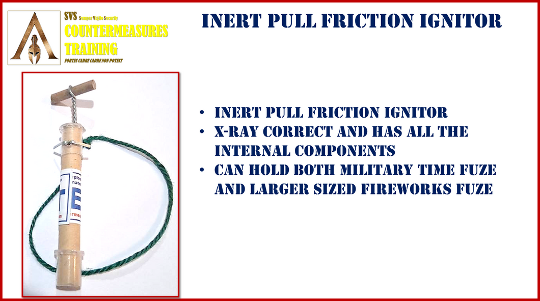 Inert Pull Friction Ignitor