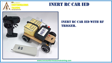 Inert RC Car IED