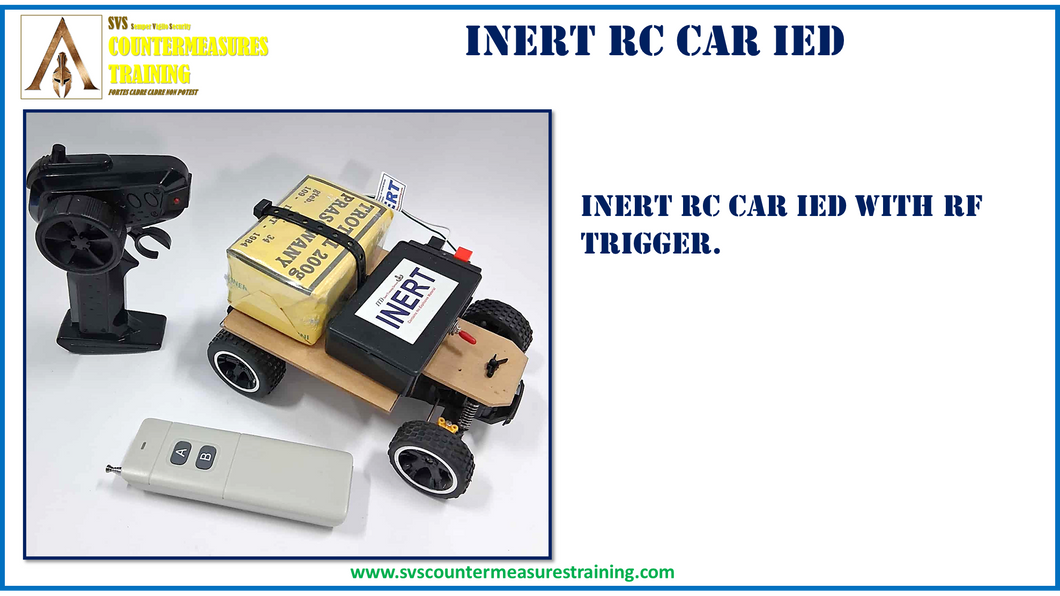 Inert RC Car IED