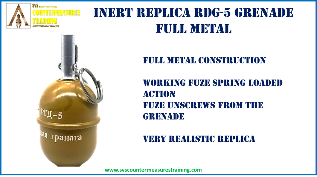 Inert Replica RDG-5 Grenade deluxe Full Metal