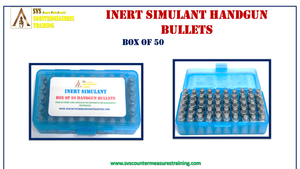 Inert 50 round box of bullets
