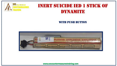 Inert Suicide IED 1 stick Dynamite