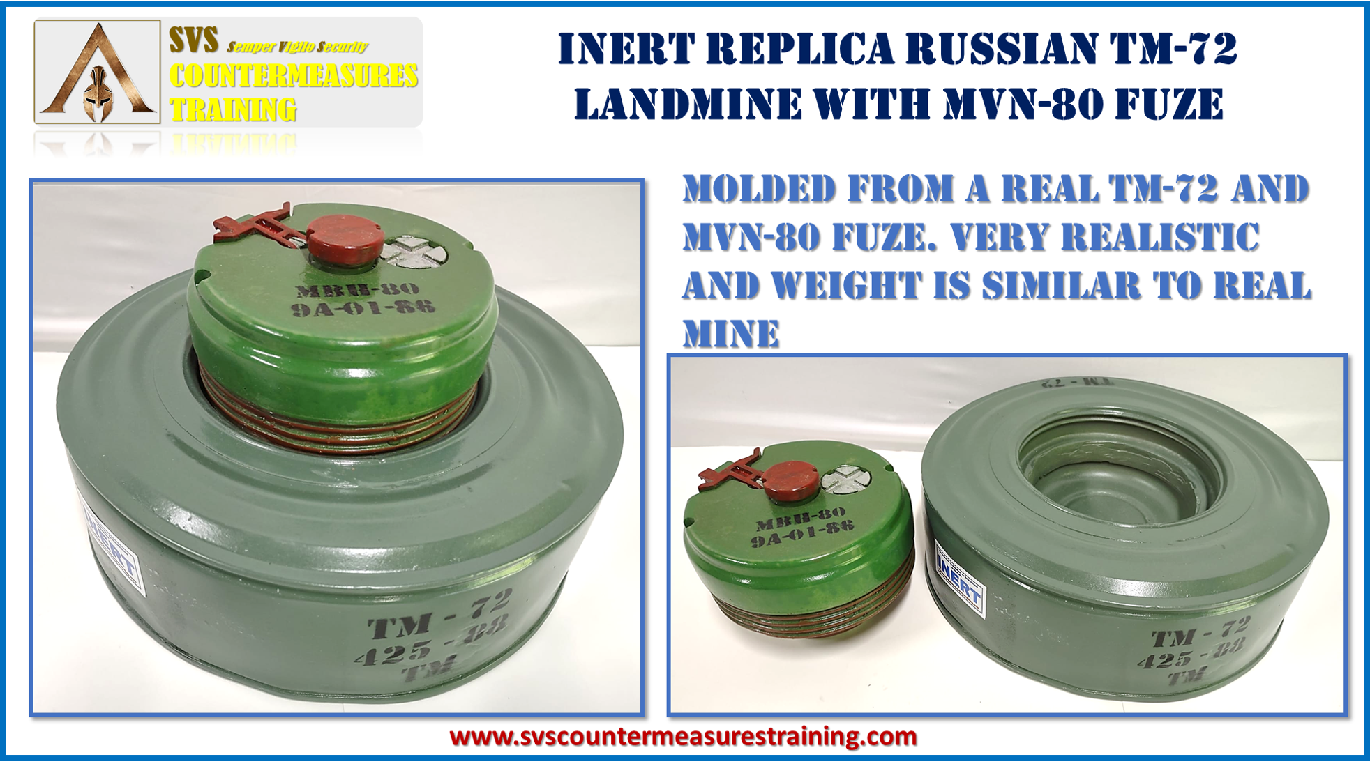 【12inch】N.M.L. / Zero Landmine Freestanding Landmine PRE ORDER – Extreme Training Equipment