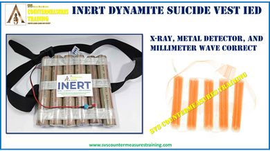 Inert Dynamite Suicide Vest IED