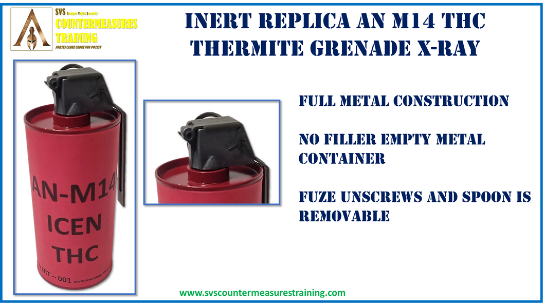 Inert Replica AN-M14 Thermite Hand Grenade Metal