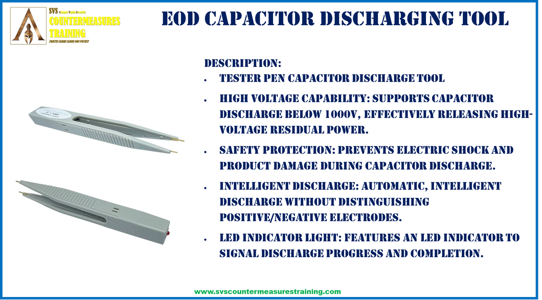 EOD Capacitor Discharge Tool