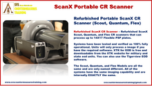 ScanX CR Scanner Refurbished