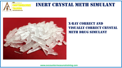 INERT Crystal Meth simulant X-Ray accurate