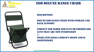 EOD Demo Range Folding Stool Deluxe