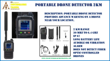Portable Drone Detector 2 km