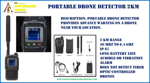 Portable Drone Detector 2 km