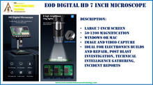 EOD 7-inch Digital HD Microscope