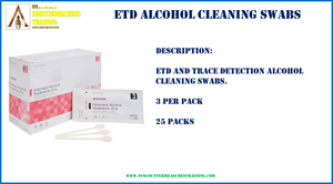 ETD Alcohol cleaning swabs