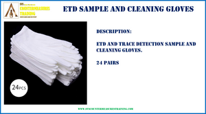 ETD sampling Gloves