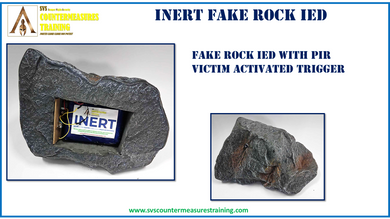 Inert Fake Rock PIR IED
