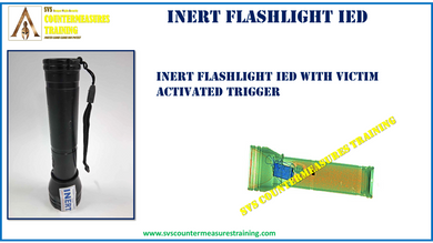 Inert Flashlight IED