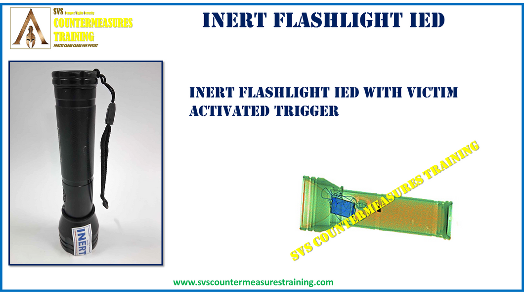 Inert Flashlight IED