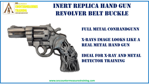 Inert Replica Pistol Belt Buckle