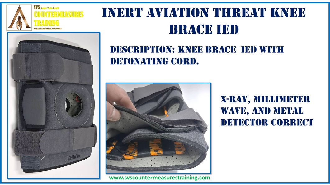 INERT Knee Brace IED
