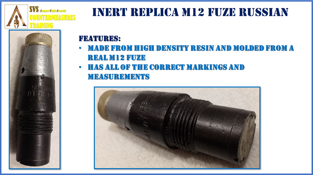 Inert Replica M12 Russian fuze