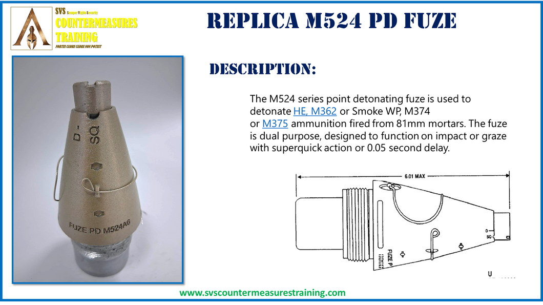 Replica M524 PD Fuze Deluxe