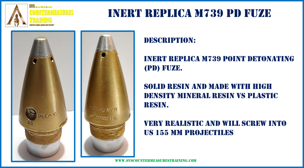Inert Replica M739 PD Fuze
