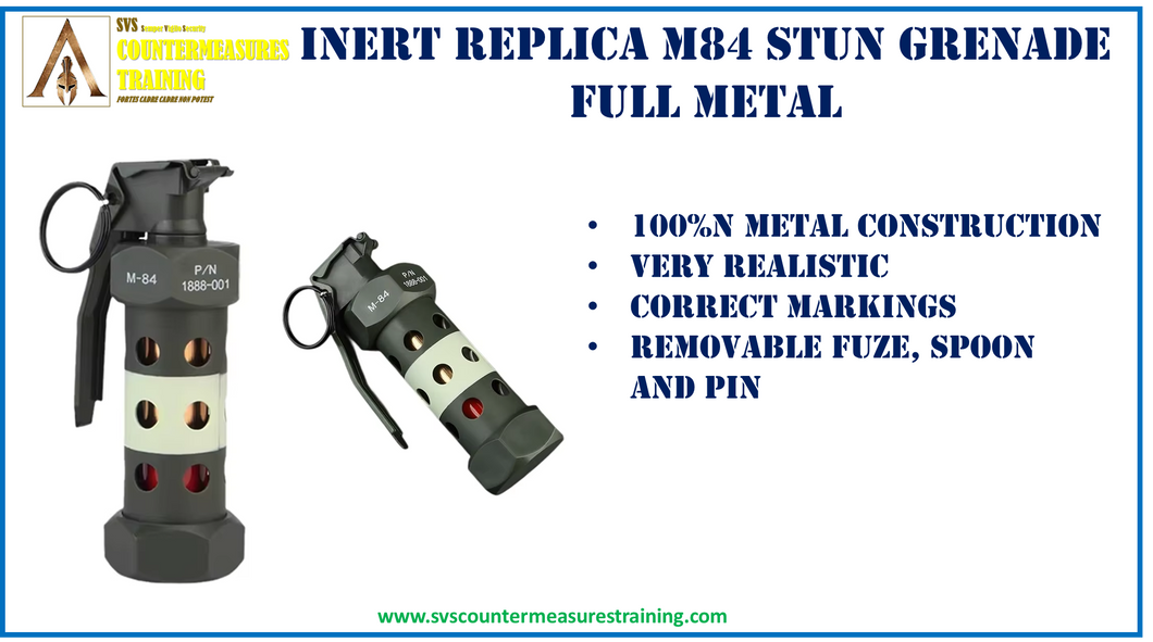 Inert Replica M84 Flashbang Metal